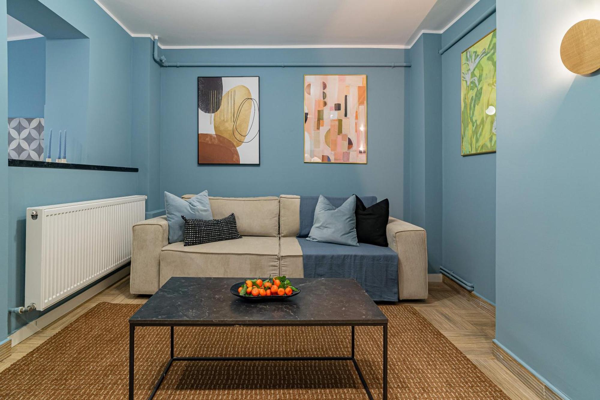 Celestial Azure - Tranquil 1Br In Piata Universitatii Bukarest Exterior foto